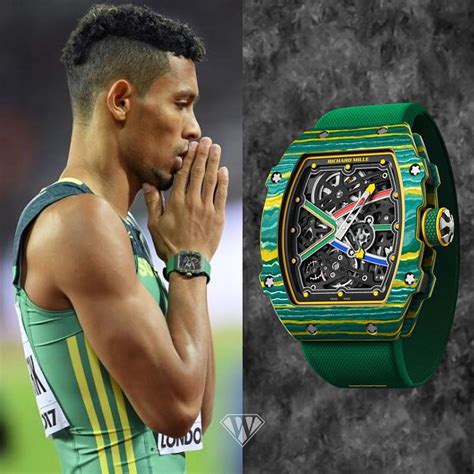 wayde van niekerk richard mille price|wayde van niekerk 67 02.